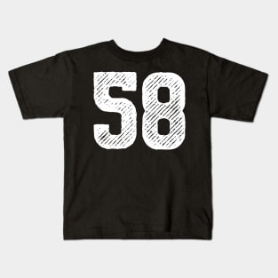 Fifty Eight 58 Kids T-Shirt